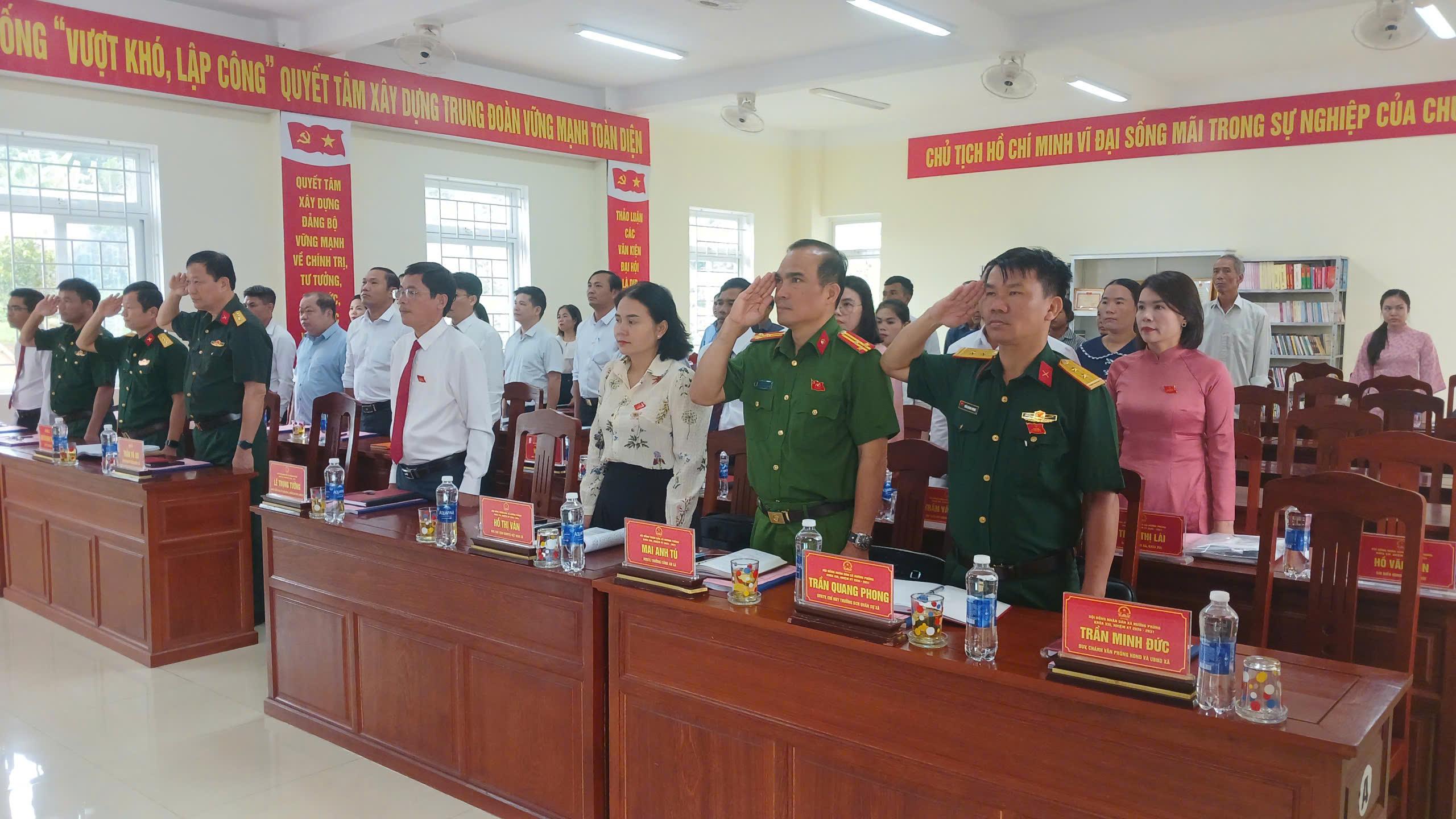 HĐND xã Hướng Phùng tổ chức thành công Kỳ họp thứ 2, khóa XIII, nhiệm kỳ 2026 – 2031